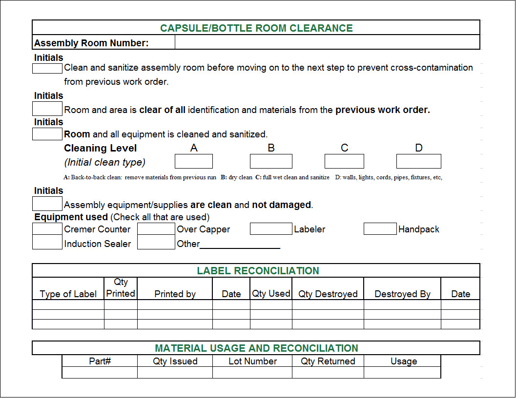 master-manufacturing-record-template